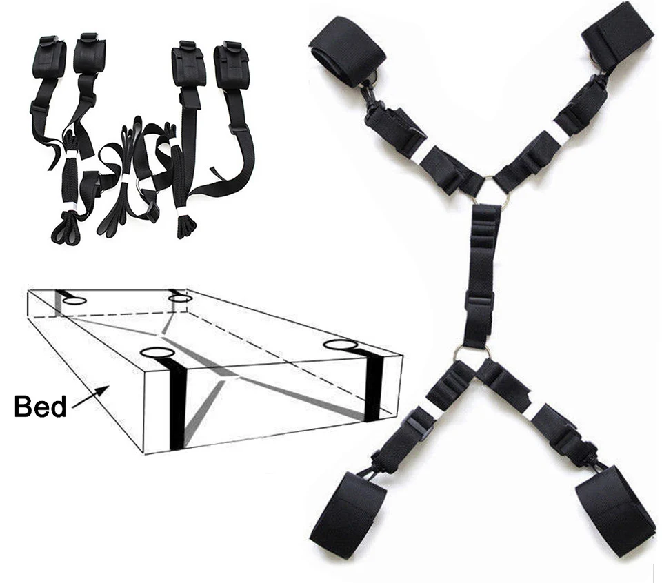 Différentes attaches bondage