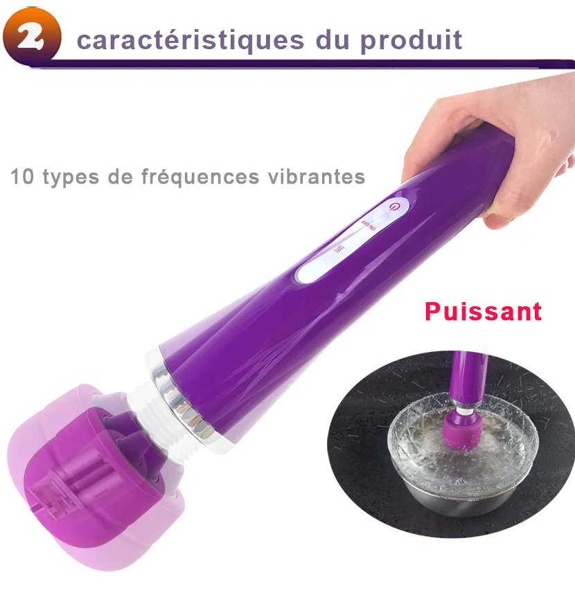 Vibrateurs magiques puissants