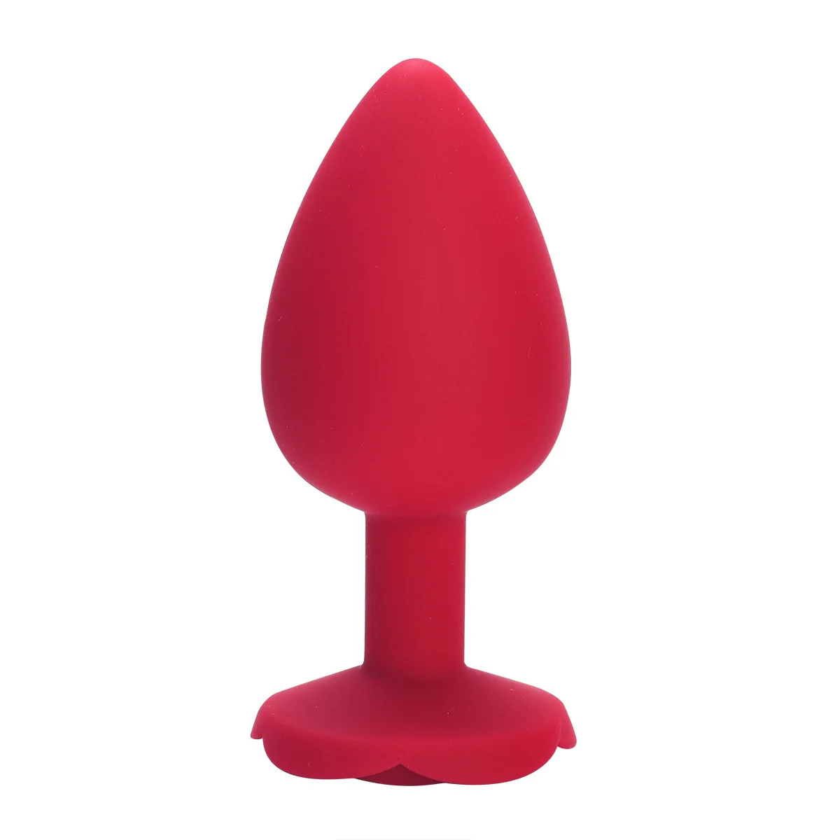 Plug anal en silicone forme de rose